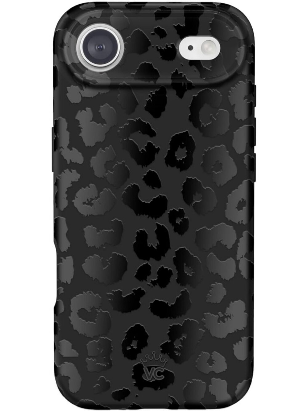 Stylish Black Leopard Print iPhone 17 Case | MagSafe Compatible | 10ft Drop